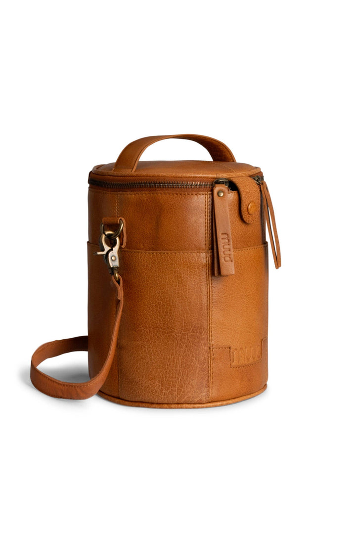 Håndlaget prosjektveske i skinn – Saturn