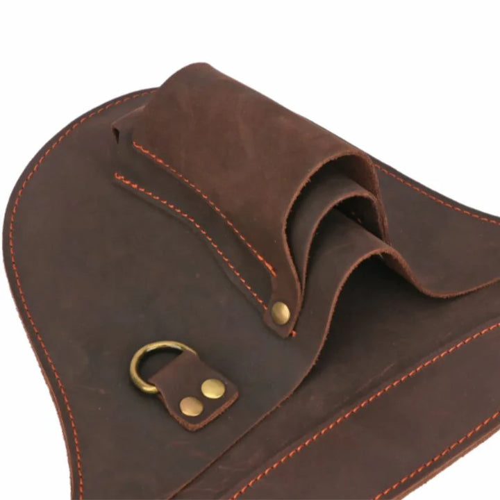 Lær redskapsbelte – funksjonelt og slitesterkt