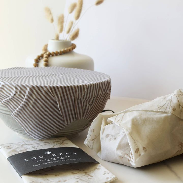 Lou-bees Edited Life økologisk bivokspapir – naturlig, gjenbrukbart og plastfritt