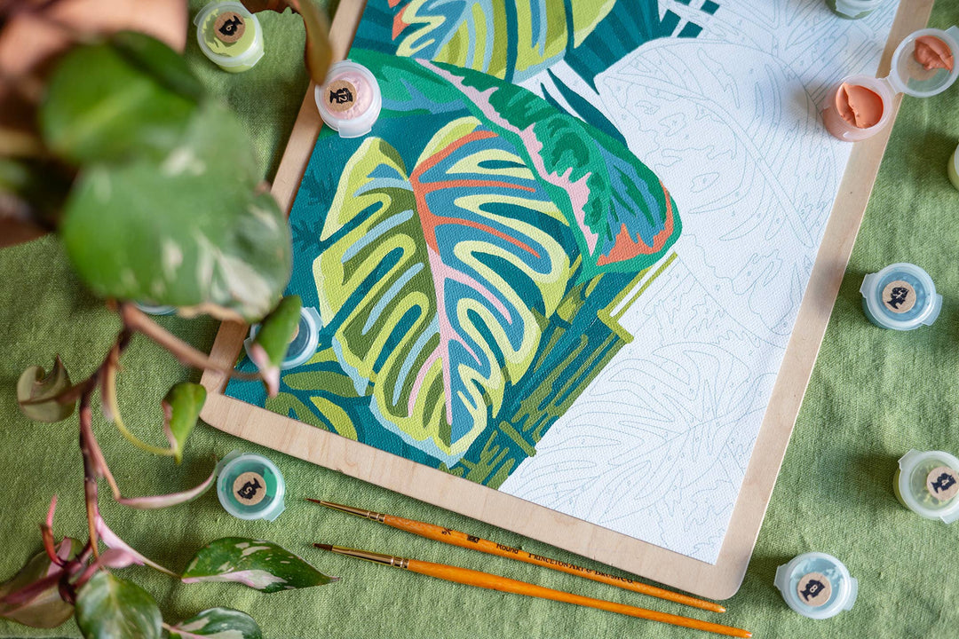 Vintage Verde – Paint by Numbers
