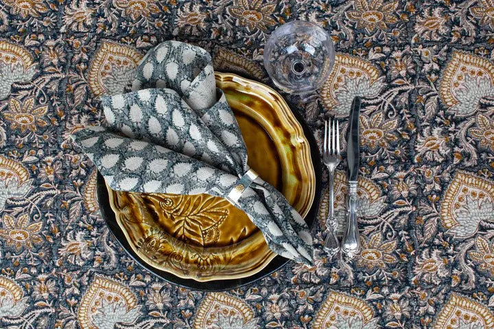 Duk - Oriental Navy Blue 150*230