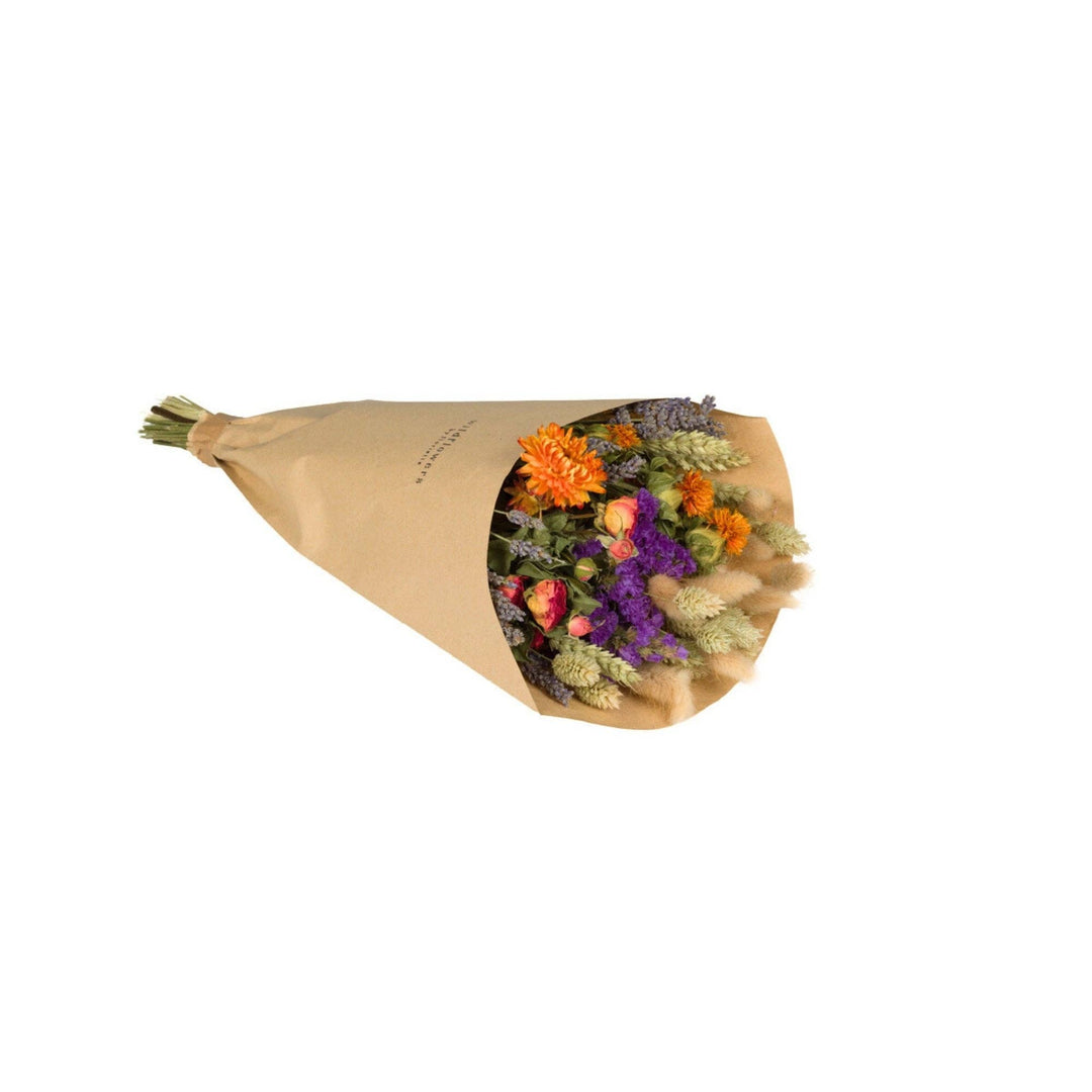 Tørket Blomsterbukett – Field Bouquet Orange (Large)