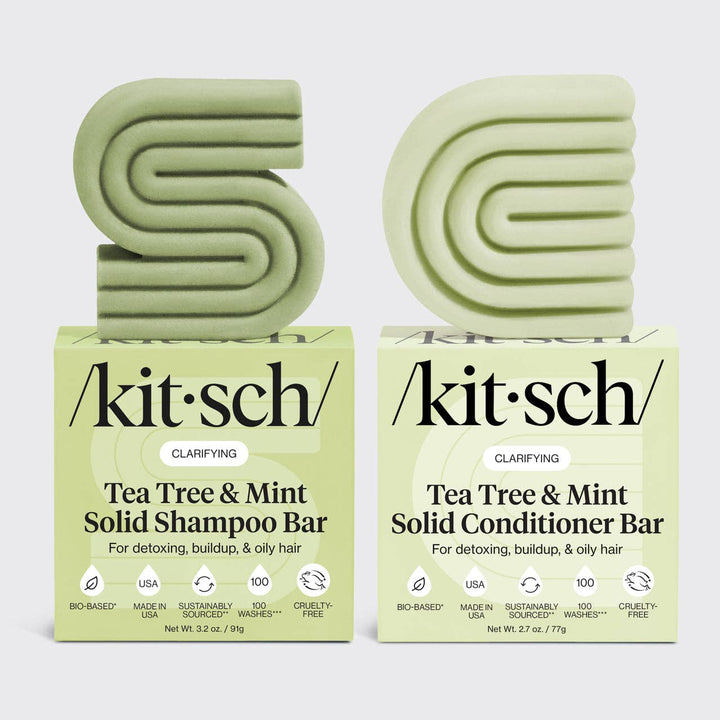 Sjampo og balsam med Tea Tree og Mint
