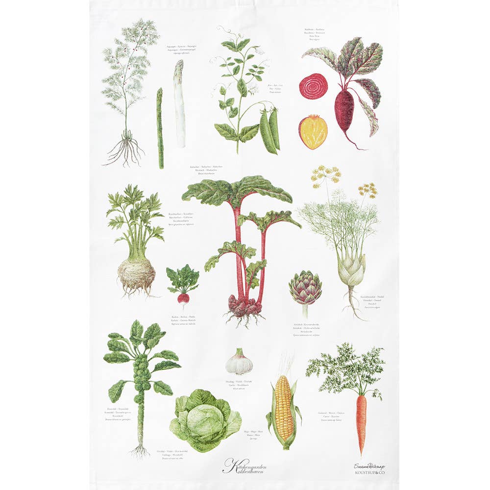 Kjøkkenhåndkle - Kitchen Garden