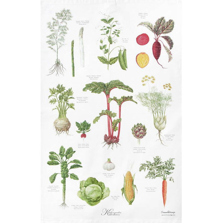 Kjøkkenhåndkle - Kitchen Garden