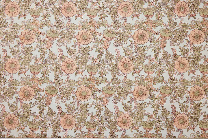 Håndtrykket gavepapir – Wild Rose Terracotta