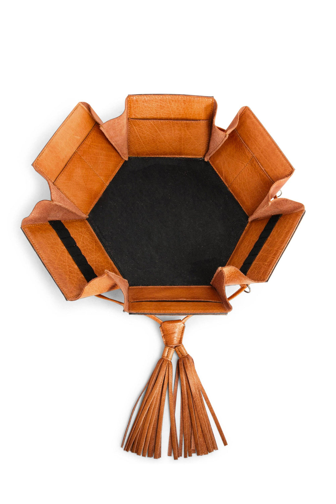 Eksklusiv oppbevaringsboks i ekte skinn