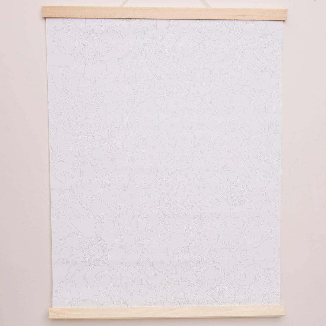 Paint by Numbers veggoppheng – Floral design fra RHS