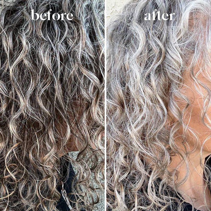Lilla sjampobar med biotin – for blondt, grått og hvitt hår