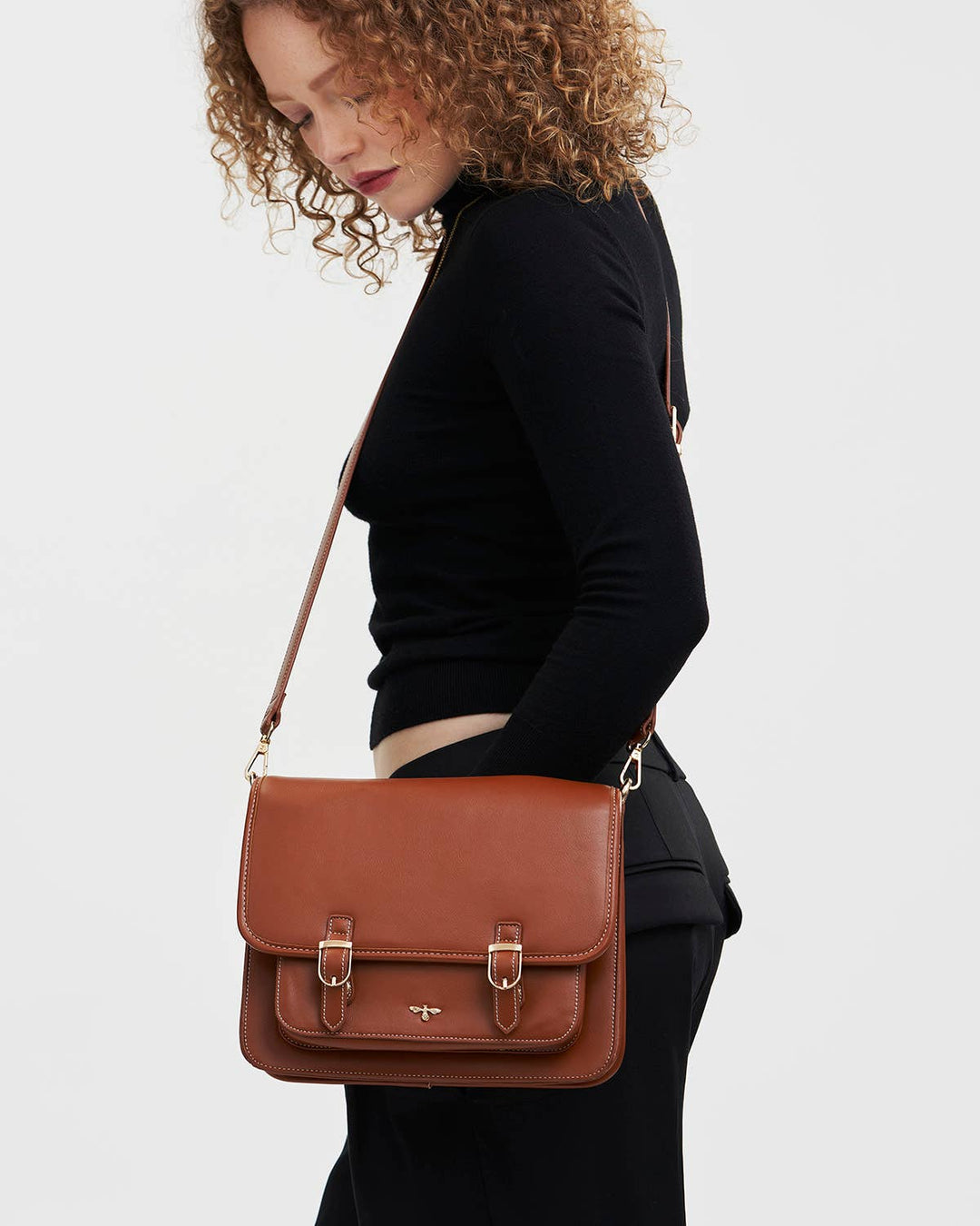Into the Woods Classic Satchel – brun