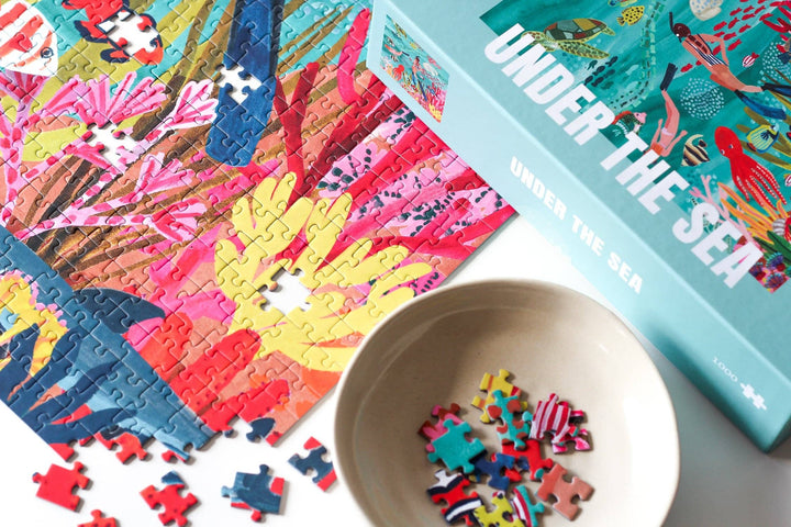 Under the Sea Puslespill 1000 brikker – Illustrert av Rhi James