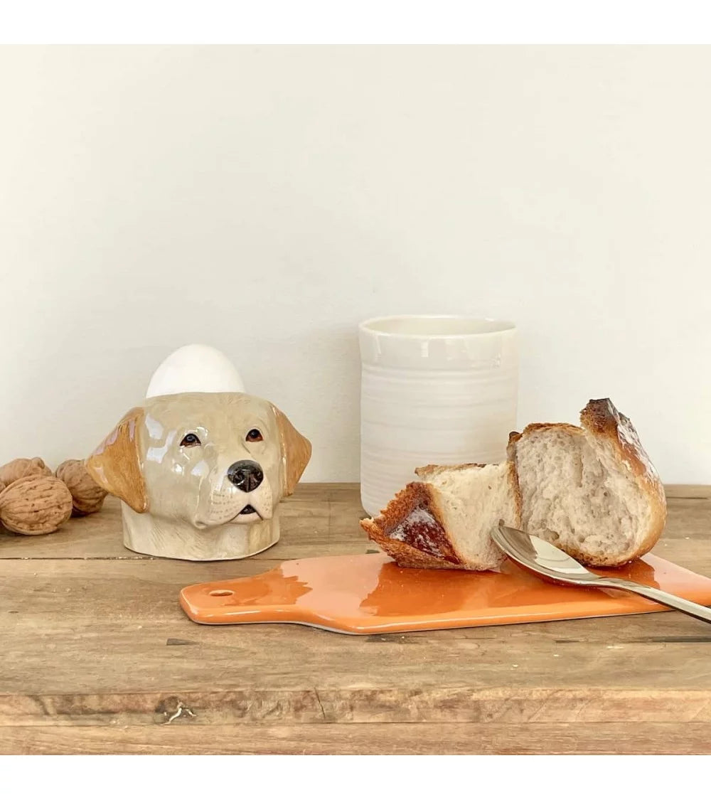 Golden Retriever Eggeglass – Quail Ceramics