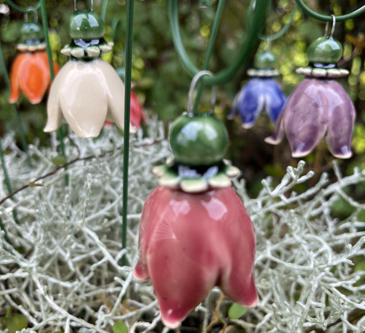 Keramisk Blomsterklokke