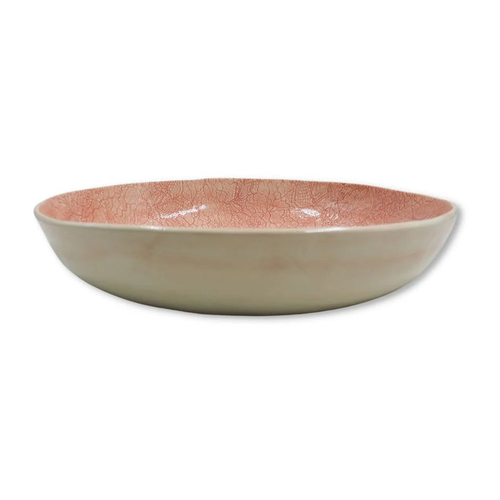 Wonki Ware – Stort serveringsfat, rosa