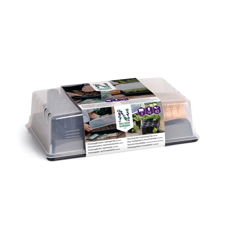 Minidrivhus Air med pluggbrett