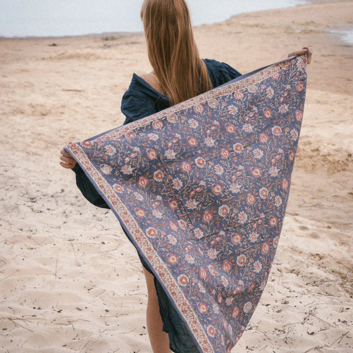 Skjerf – Miraj Indigo