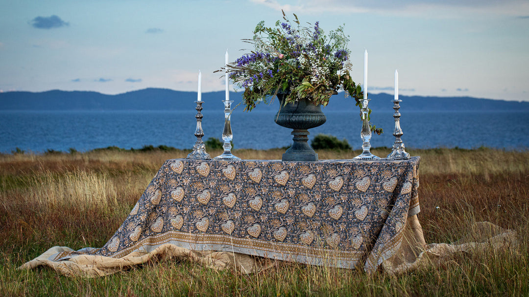 Duk - Oriental Navy Blue 150*230