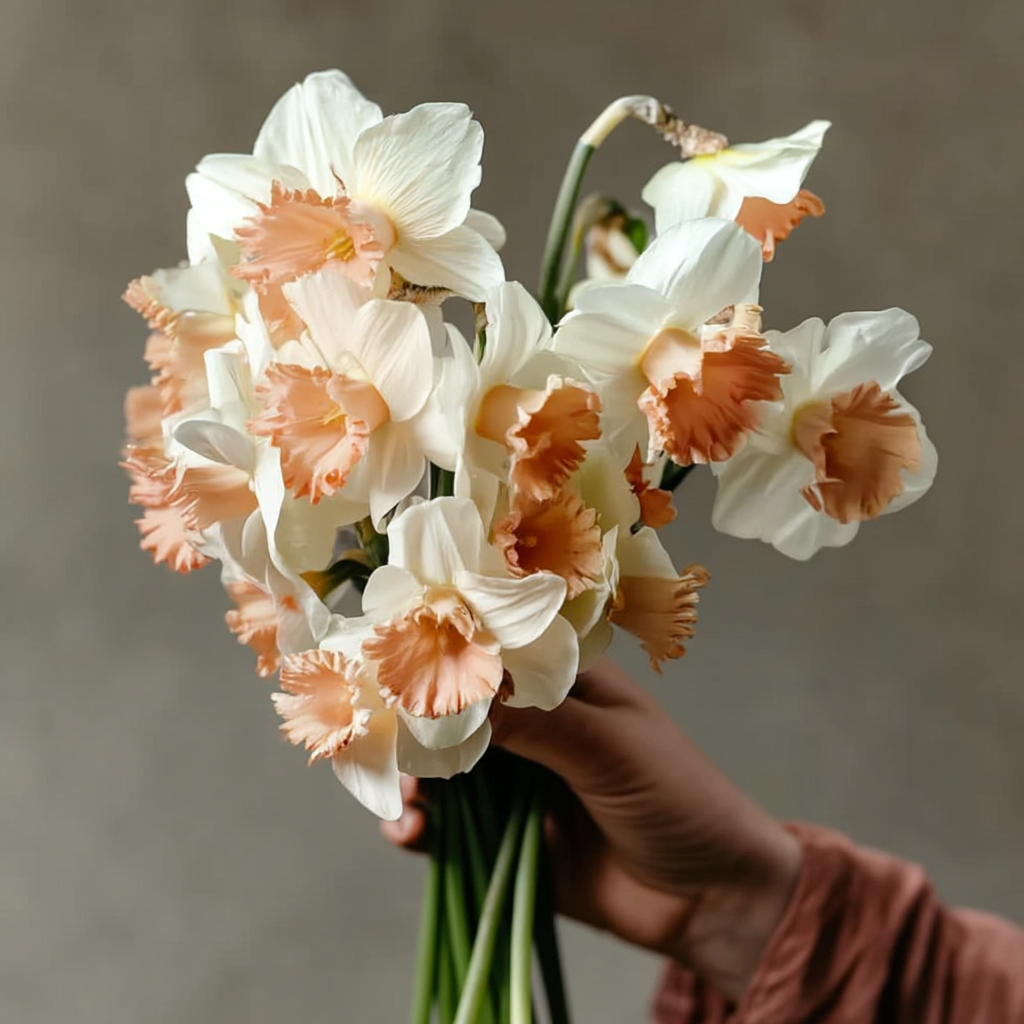 Forhåndsbestilling Narcissus 'British Gamble' – 5 blomsterløk