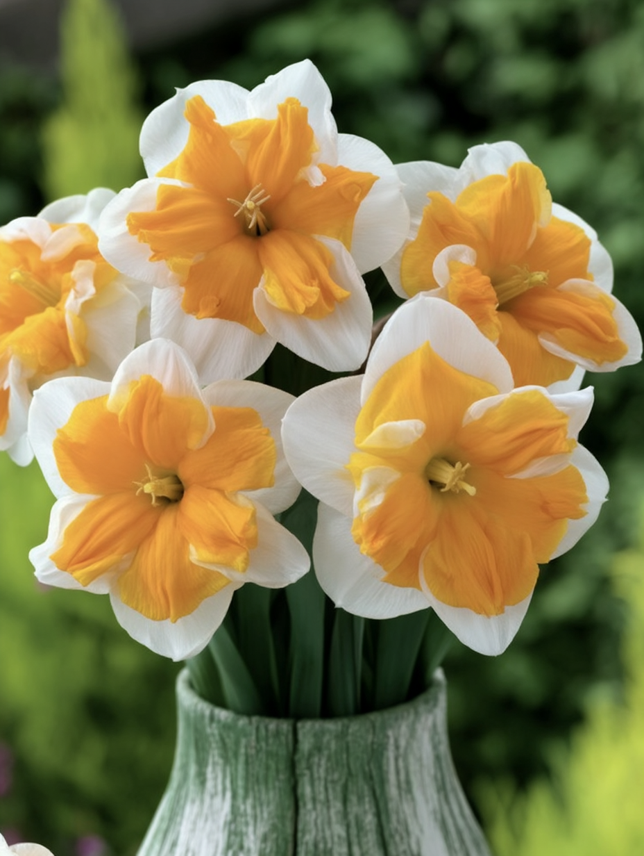 Forhåndsbestilling Påskelilje Narcissus ‘Orangery’  – 5 blomsterløk