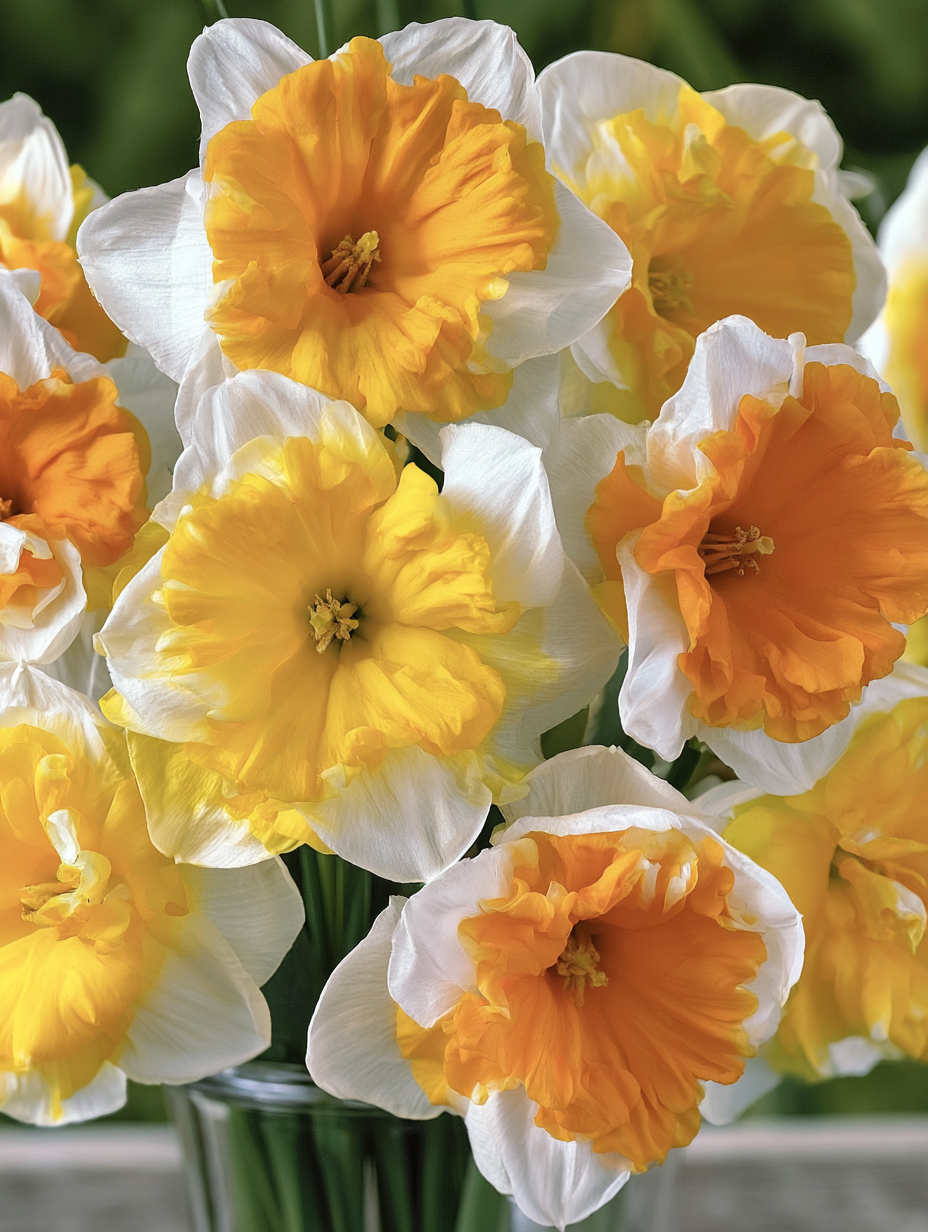 Forhåndsbestilling Påskelilje Narcissus ‘Orangery’  – 5 blomsterløk