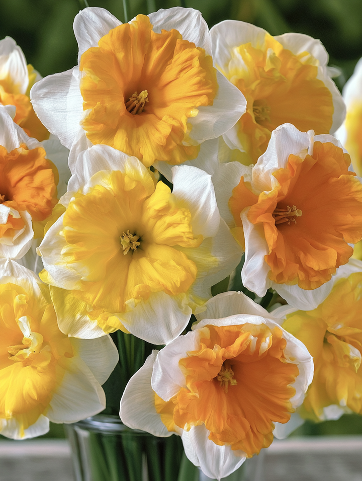 Forhåndsbestilling Påskelilje Narcissus ‘Orangery’  – 5 blomsterløk