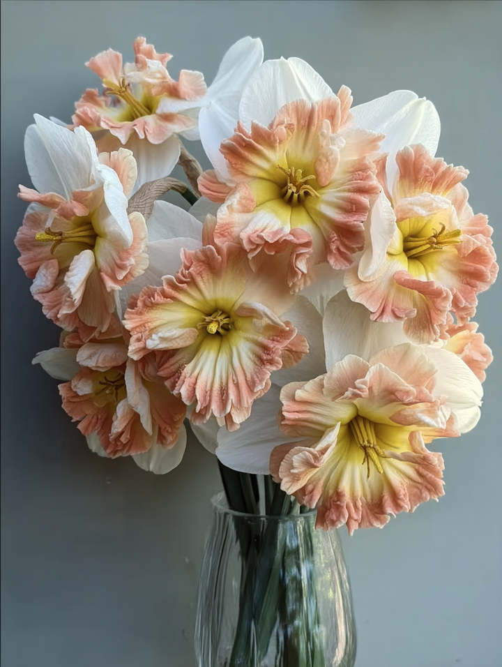 Forhåndsbestilling Påskelilje Narcissus ‘Peachy Dream’  – 5 blomsterløk