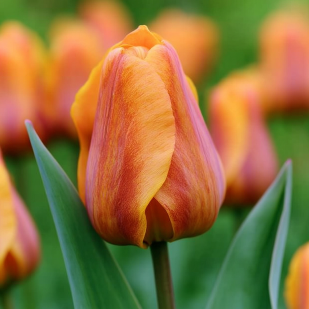Tulipan ‘Cairo’ – varme, gylne kobbertoner 5 stk