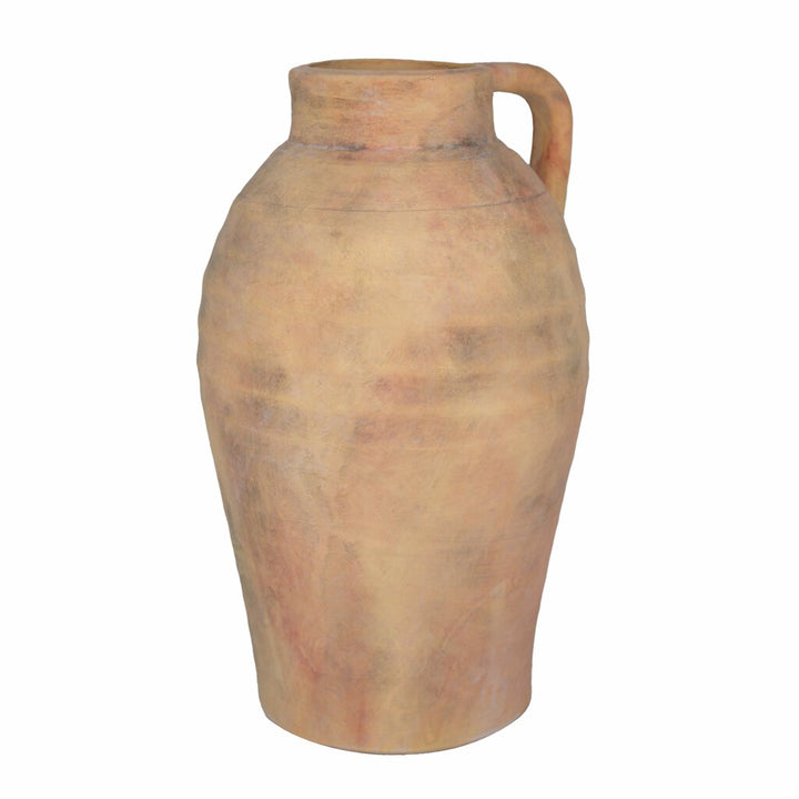 Milani – vase i antikk brun terrakotta